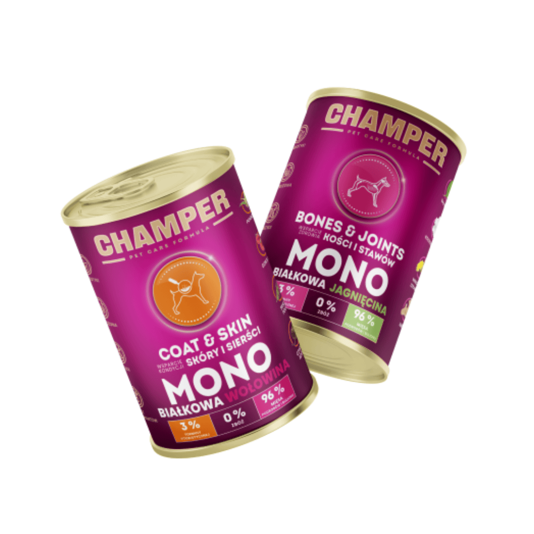 Champer Skin & Coat Wet Dog Food