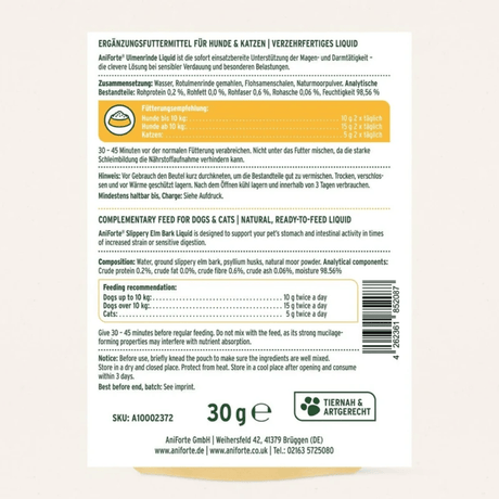 Aniforte Slippery Elm Bark Liquid for Pets
