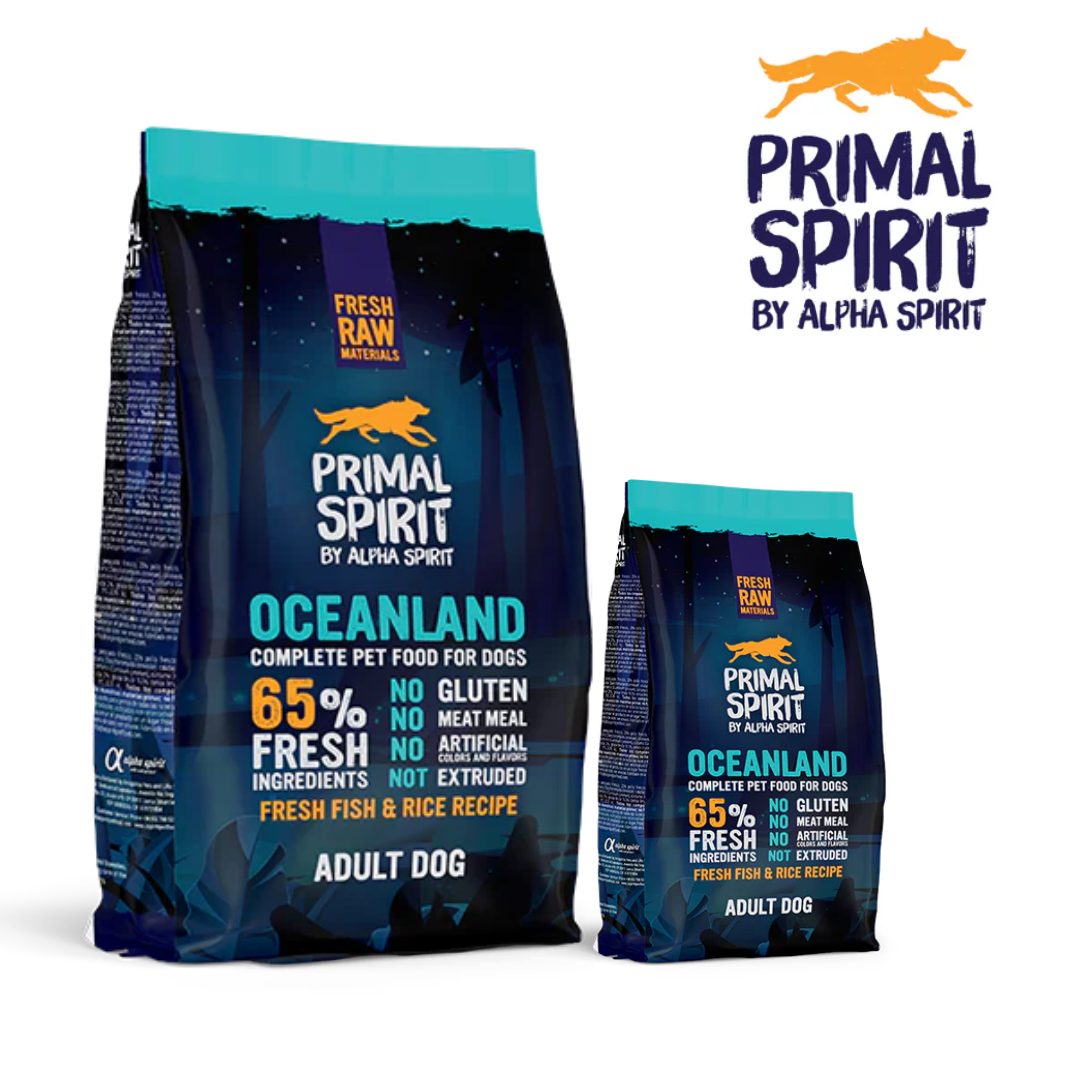 Primal Spirit 65% Oceanland Dog Food