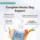 Natural Dog Company Senior Support Fish Oil
