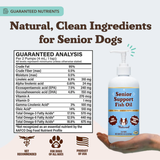Natural Dog Company Senior Support Fish Oil