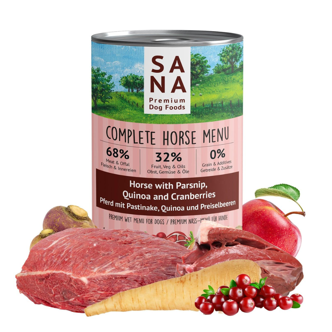 Sana Complete Horse Wet Menu
