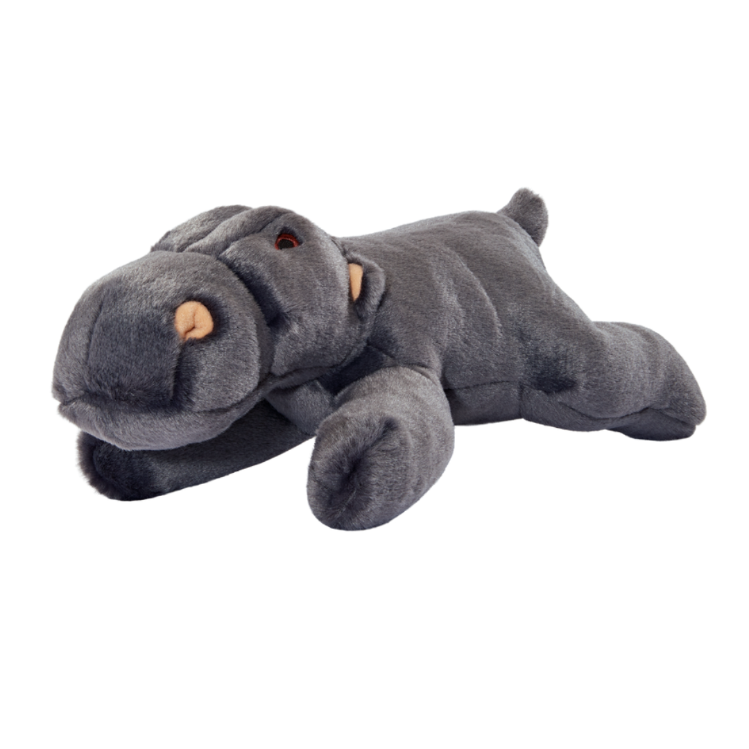 Fluff & Tuff Helga Hippo Plush Dog Toy
