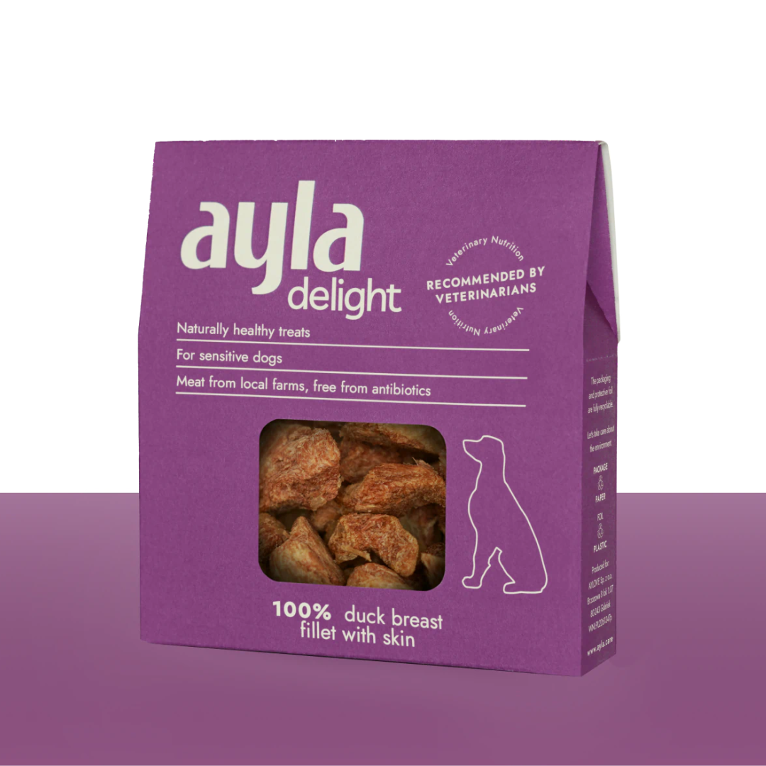 Ayla Delight Duck Breast with Skin Dog Treats