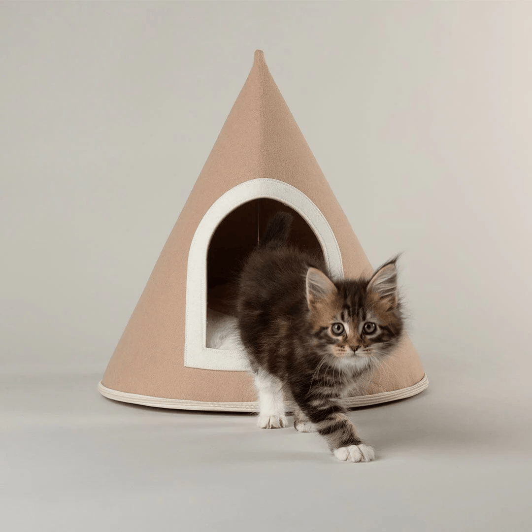Scruffs Stockholm Felt Cone Cat Bed