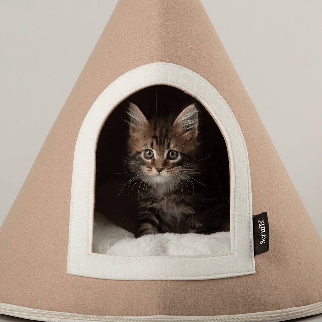 Scruffs Stockholm Felt Cone Cat Bed