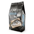 Kudo Adriatic Fish Senior dog food 12kg package on a white background