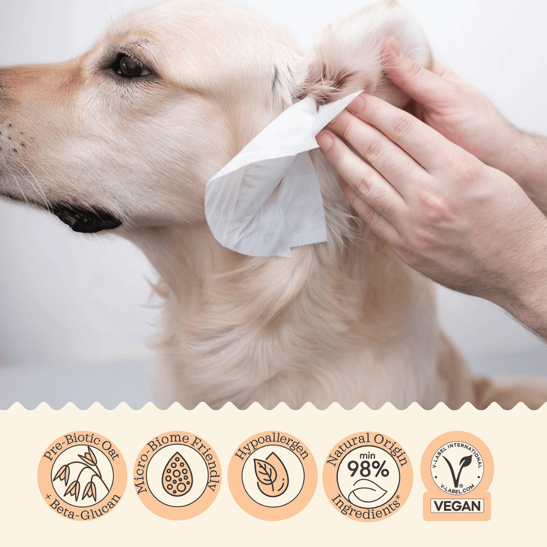 Lumi-Noble Cleansing Pet Wipes 100pk