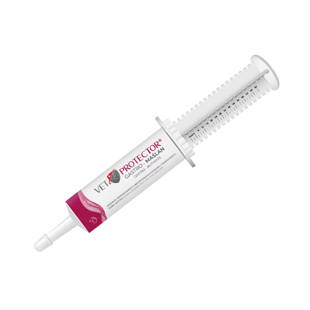 Vet Protector Gastro Butyrate - Digestive Supplement for Cats & Dogs - 60ml
