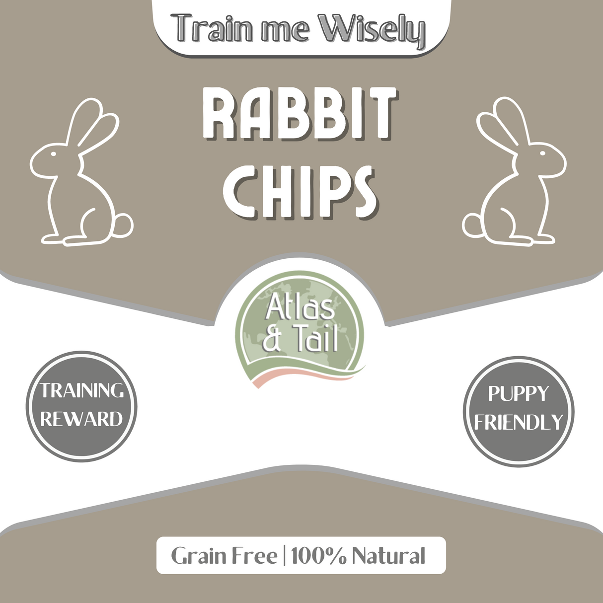 Rabbit Chips - Training Treats 100g