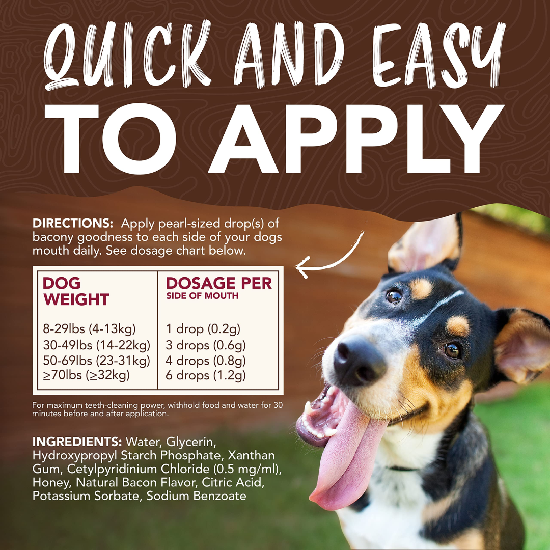 Bacon flavored best sale dog toothpaste