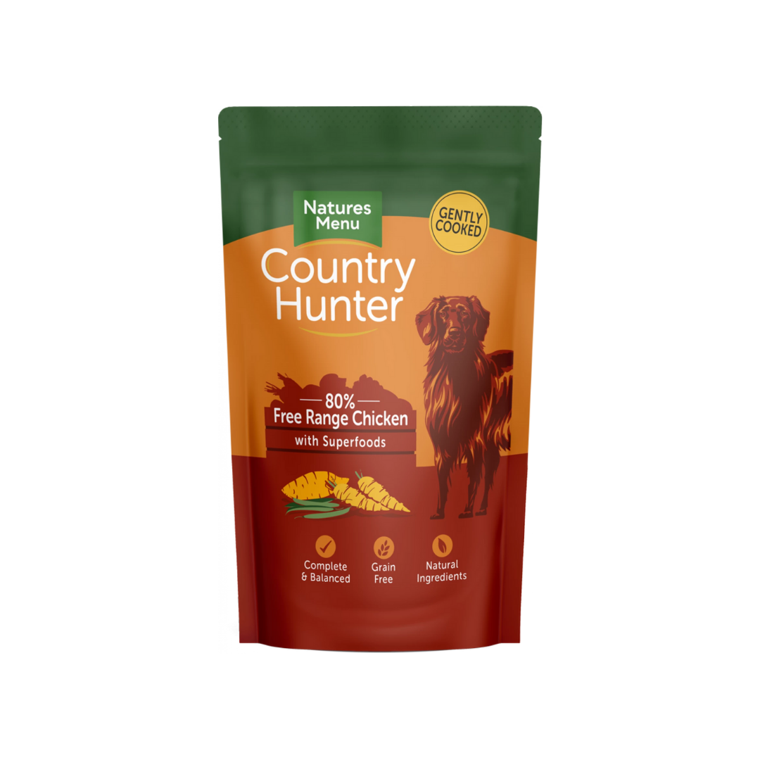Country Hunter Free Range Chicken & Superfoods Pouch 150g