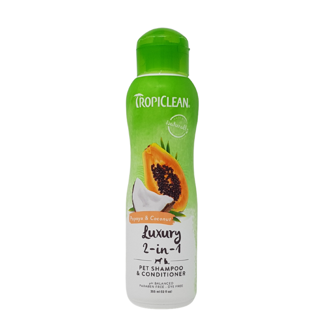Tropiclean papaya best sale and coconut