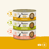 Applaws Dog Taste Toppers in Broth Multipack - Chicken Collection 8 x 156g