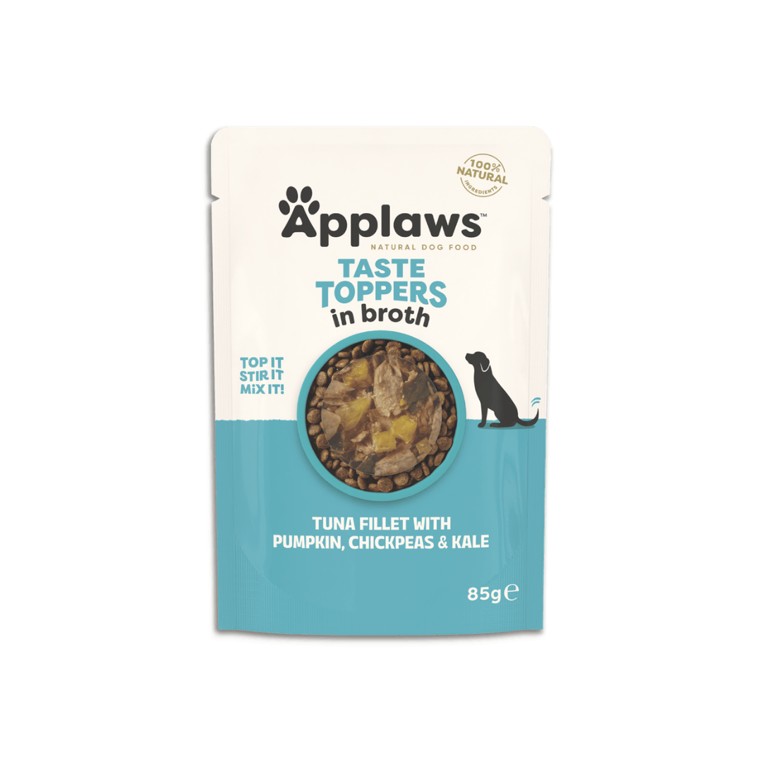 Applaws Dog Taste Toppers in Broth Multipack - Variety Pouches 6 x 85g