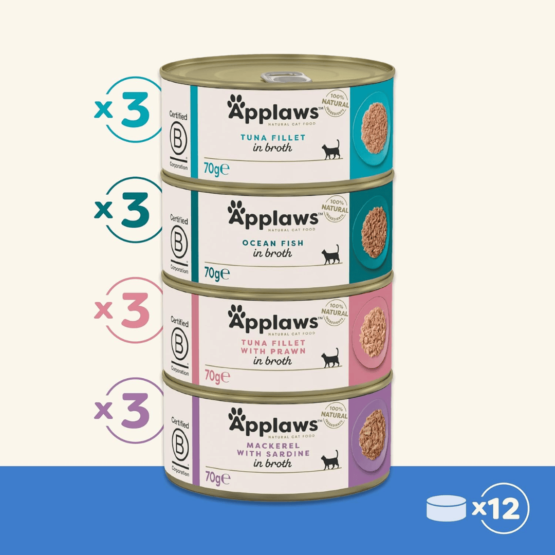 Applaws Cat Tin Multipack - Fish Collection