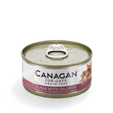 Canagan Tuna with Salmon Cat Food Tin 75g.