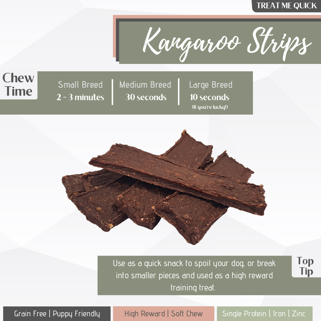 Kangaroo Strips 100g