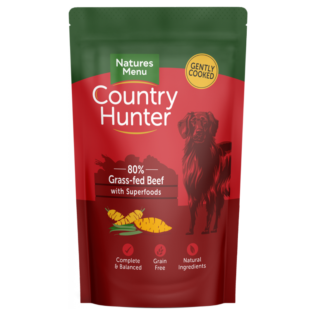 Country Hunter Beef & Superfoods Pouch 150g