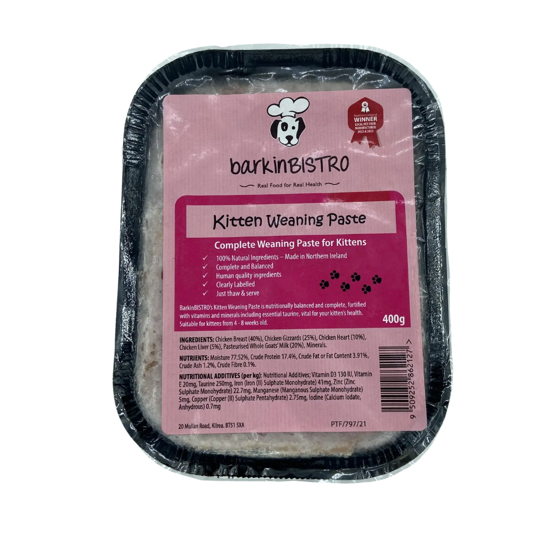 Barkin Bistro Kitten Weaning Paste 400g