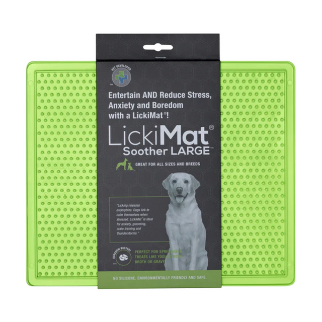 LickiMat Soother XL in cardboard slip.