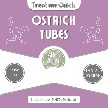 Ostrich Tubes | Ostrich Trachea 40g