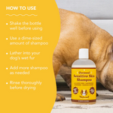 Sensitive Skin Oatmeal Shampoo - Natural Dog Company