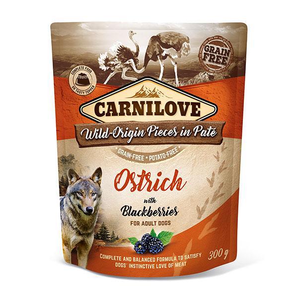 Carnilove Ostrich with Blackberries Pouch