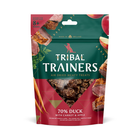 Bag of Tribal Trainers 70% Duck with carrot and apple
