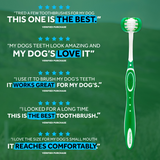 TropiClean Triple Flex Dog Toothbrush