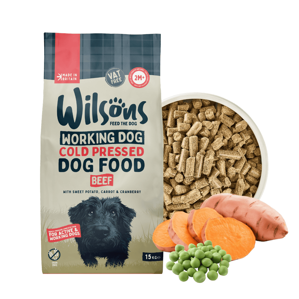 Wilsons Beef Cold Pressed Dog Food 15kg