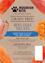 Nourish Rite Grain Free 80% Fish Treats