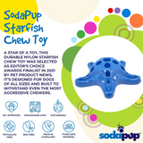 SodaPup Starfish Tough Dog Chew Toy