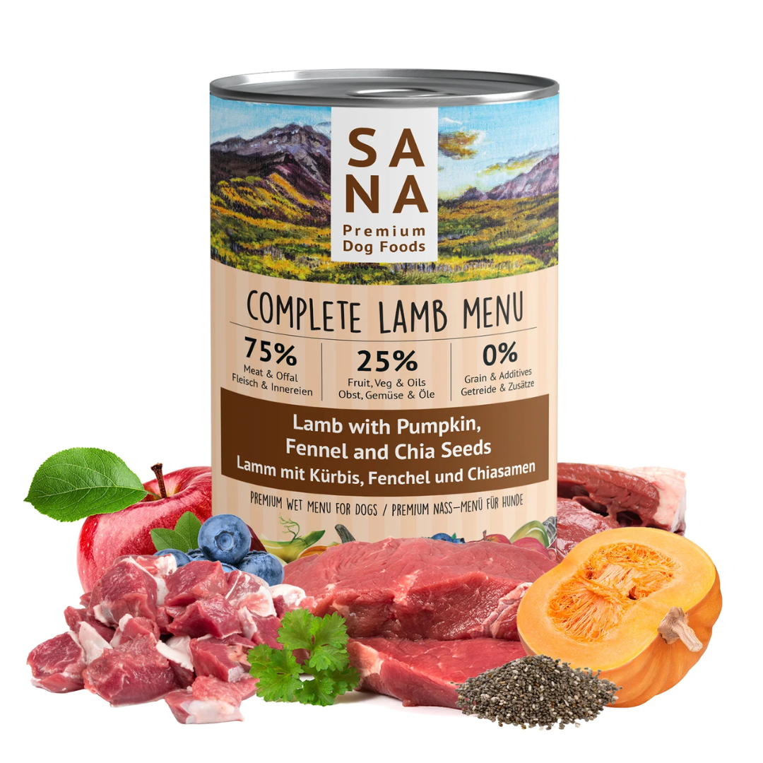 Sana Complete Lamb Wet Menu