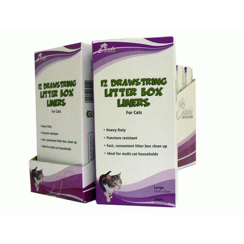 Cat Litter Box Liners with Drawstring