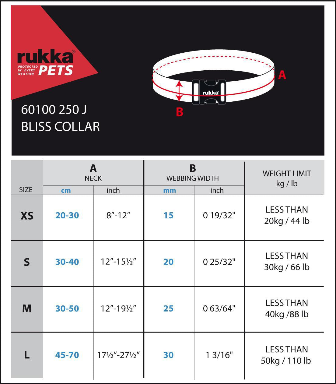 Rukka Bliss Red Collar