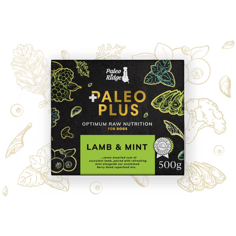 Paleo Ridge Plus Lamb and Mint Raw Dog Food