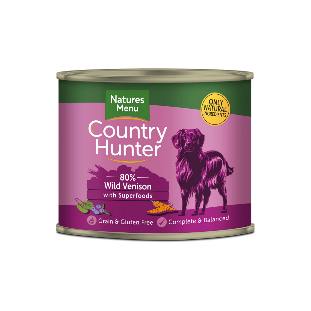Country Hunter Wild Venison with Superfoods 600g Tin