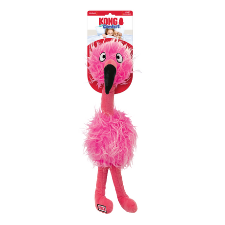 Pink Kong Jumbo Bird attached to cardboard Kong display backing