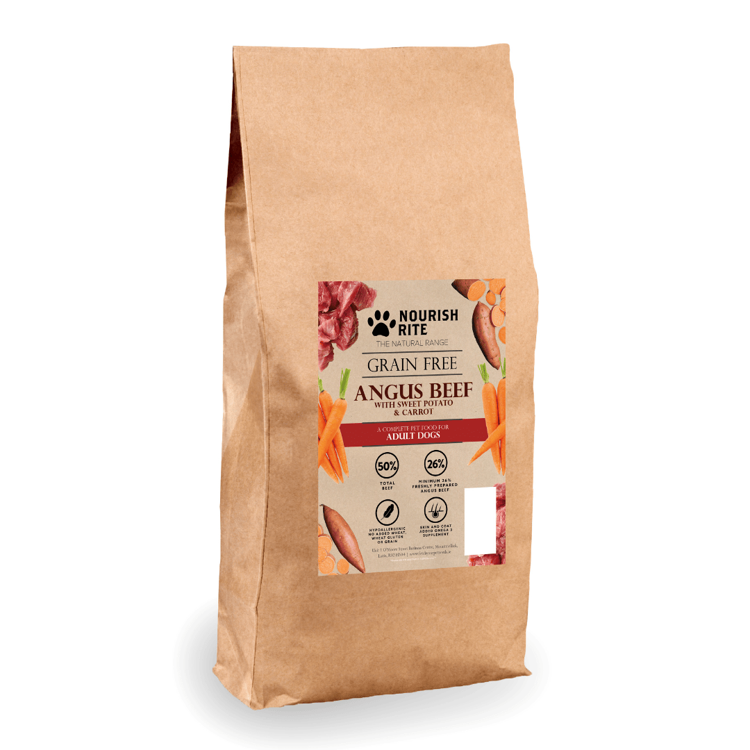 Nourish Rite Grain Free Adult Dog Food Angus Beef