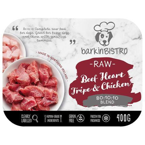 Barkin Bistro Beef Heart, Tripe & Chicken 1kg