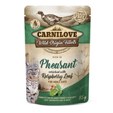 Carnilove Cat Pheasant with Raspberry Leaf Pouch