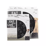 Eat Slow Live Longer Star Slow Feed Bowl