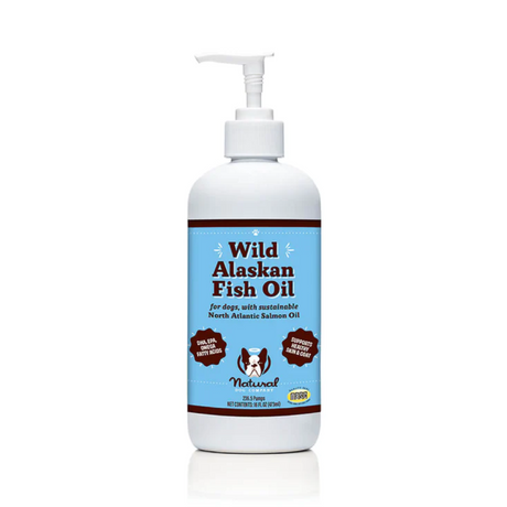 Bottle of Natural Dog Company Wild Alaskan Fish Oil for Dogs