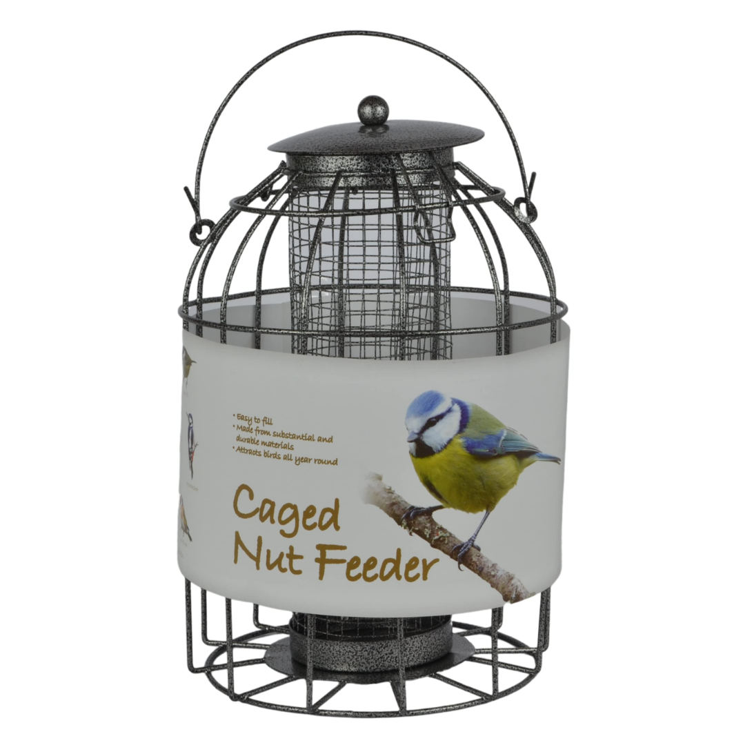 Caged Peanut Feeder