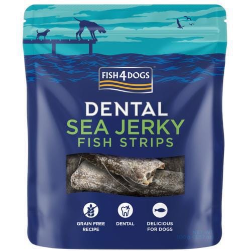 Fish Dogs Sea Jerky Fish Strips 100g - Main Image