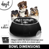 Bowl dimensions 20.09cm x 6.85cm