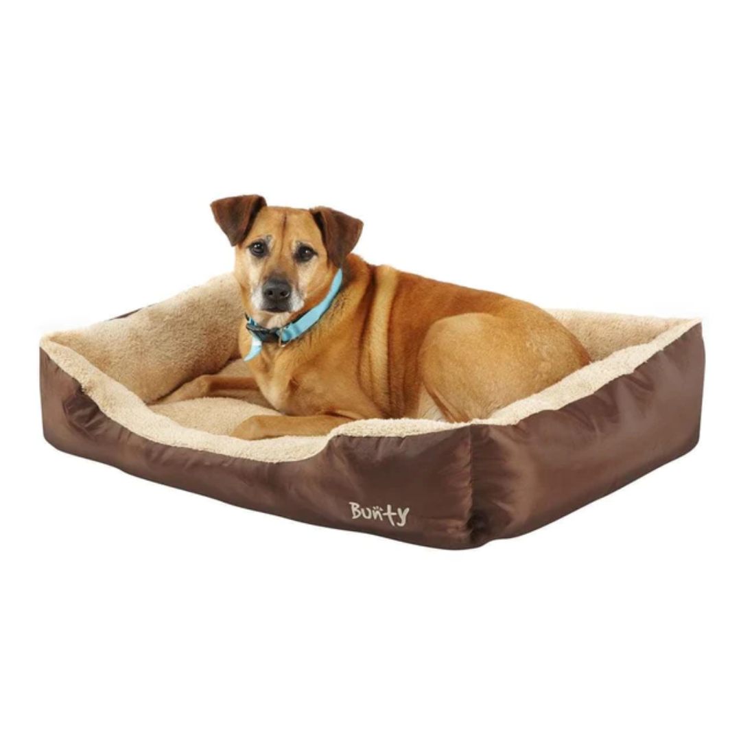 Bunty Deluxe Plush Dog Bed