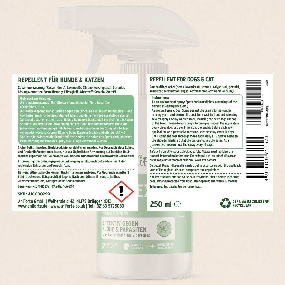 AniForte Flea-EX Spray