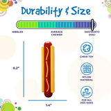 SodaPup Hot Dog Nylon Dog Chew